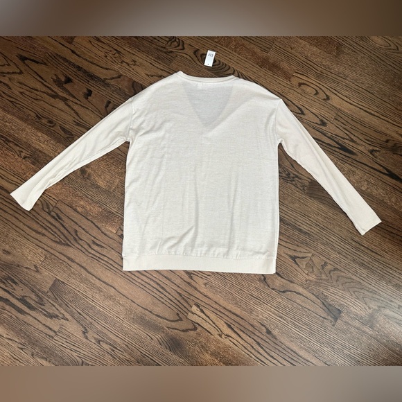 NWT Gap Lightweight Ribbed Sleeve Sweater - size medium - Picture 5 of 5